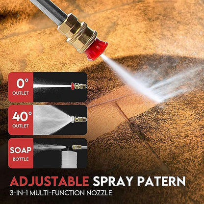 Cordless High-Pressure Washer Kit